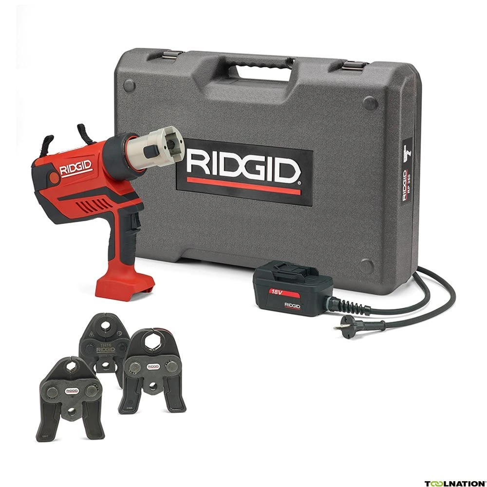 RIDGID RP350-C Kit Standaard 12 - 108 Mm Basis Set Perstang 230V + 3 Bekken M 15-22-28