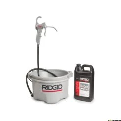 RIDGID 73442 Model 418 Koeloliesysteem + 5 Liter Draadsnijolie