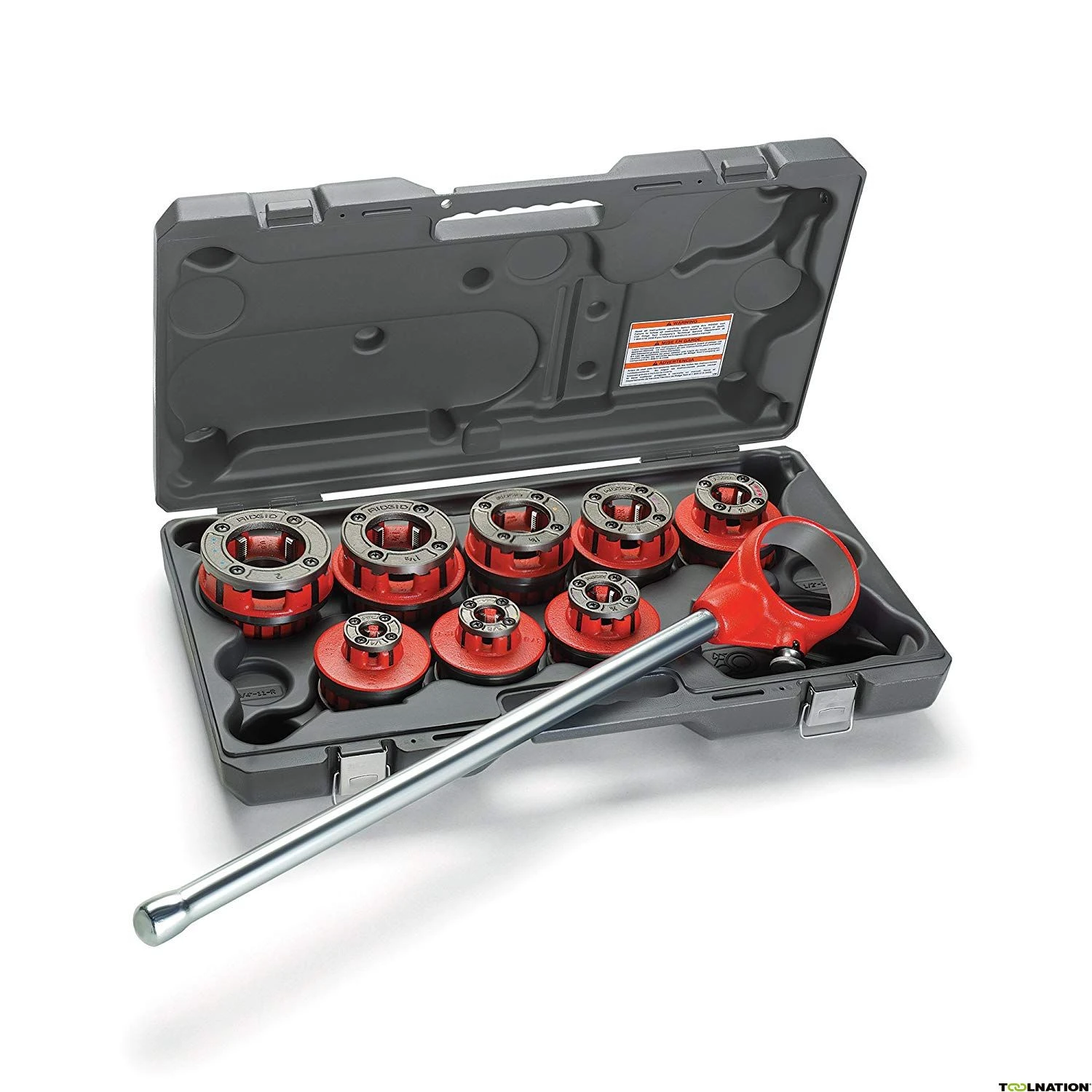 RIDGID 13083 Model 11-R BSPT Gesloten Rateldraadsnijset 1/2"-1.1/4" - Afbeelding 3