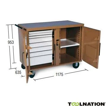 RIDGID 28301 Model 49 Storemaster Mobiele Werkbank