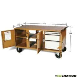 RIDGID 28381 Model 62 Storemaster Mobiele Werkbank