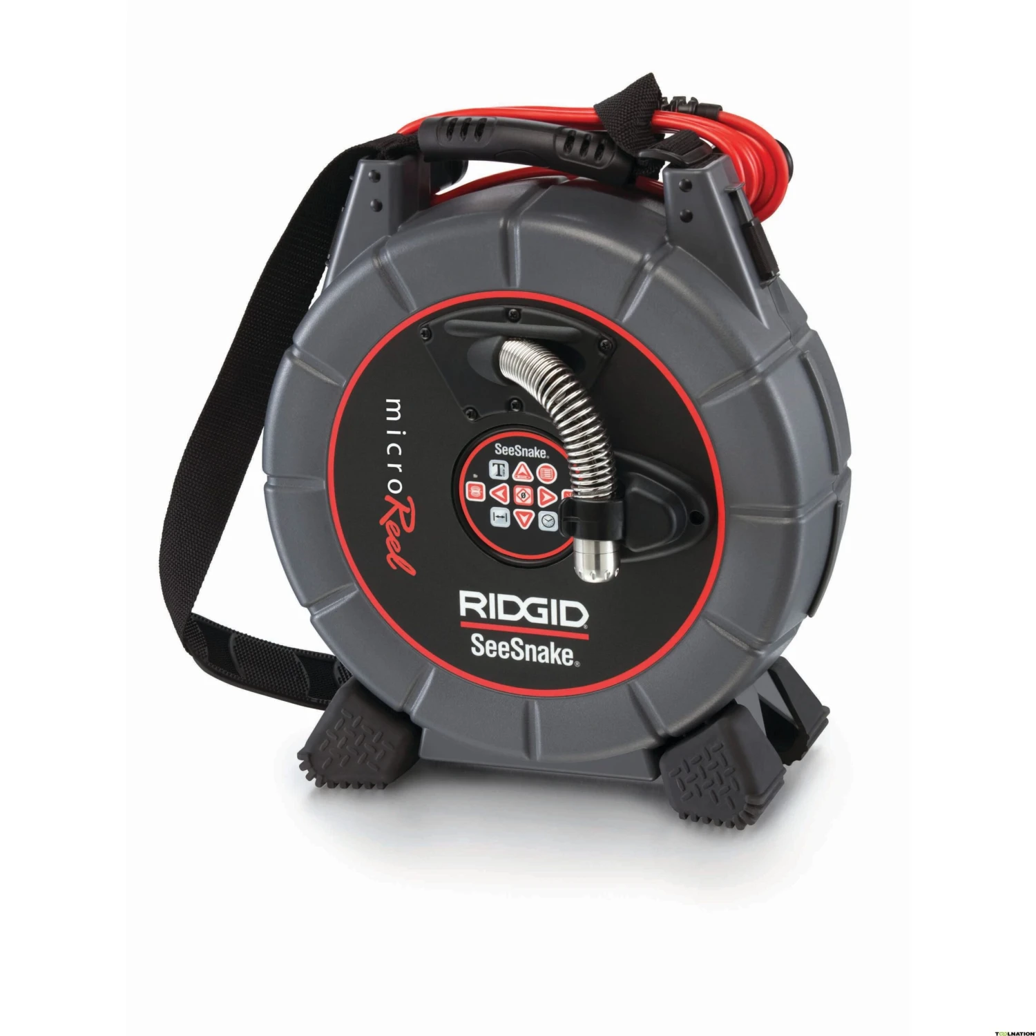 RIDGID 35138 MicroReel Haspel L100 Met Aansluitkabel Voor SeeSnake Monitor
