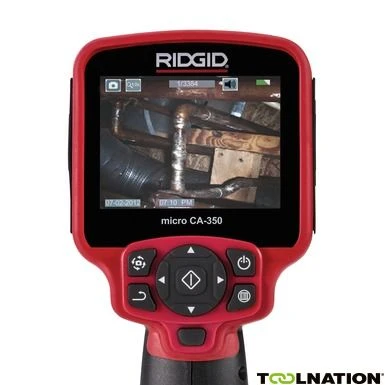 RIDGID 55903 Model CA-350 Inspectiecamera Incl. 8 GB SD Kaart - Afbeelding 5
