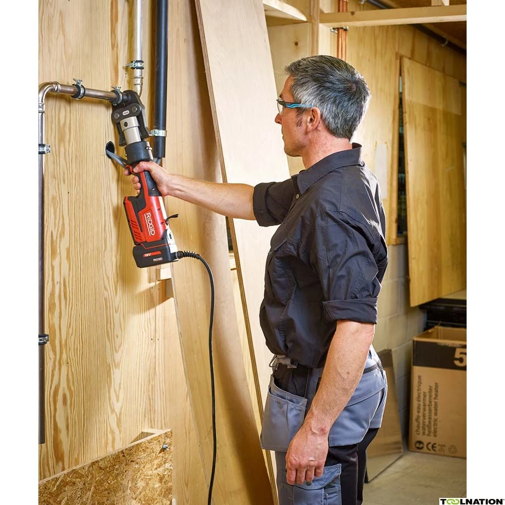 RIDGID RP351-C Kit Standaard 12 - 108 Mm Basis Set Perstang 230V + Bek M 15-22-28 - Afbeelding 3