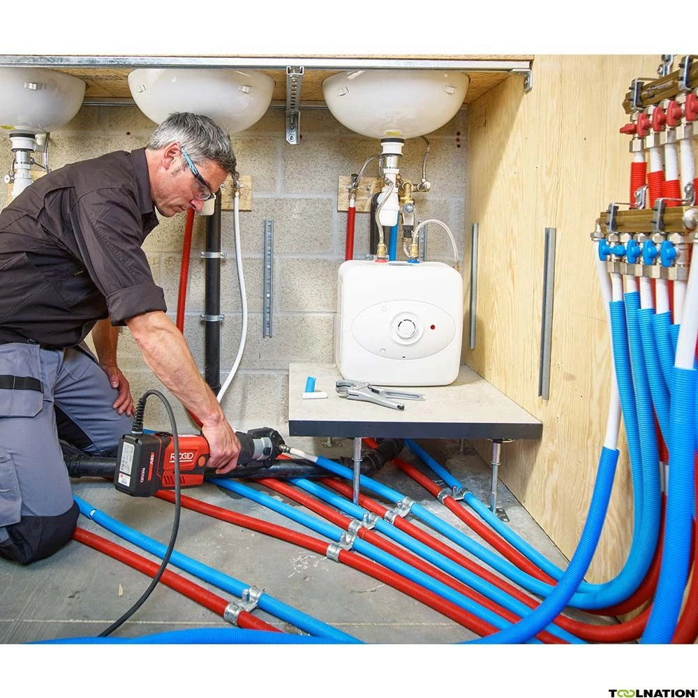 RIDGID RP351-C Kit Standaard 12 - 108 Mm Basis Set Perstang 230V + Bek M 15-22-28 - Afbeelding 4